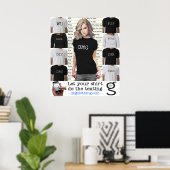 Sms-Poster van mijn G Clothing Poster (Thuiskantoor)