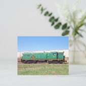SMS Railroad Lines Baldwin AS616 # 554 Briefkaart (Staand voorkant)