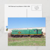 SMS Railroad Lines Baldwin AS616 # 554 Briefkaart (Voorkant / Achterkant)