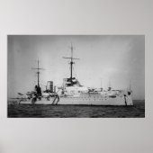 SMS Von der Tann Poster (Voorkant)