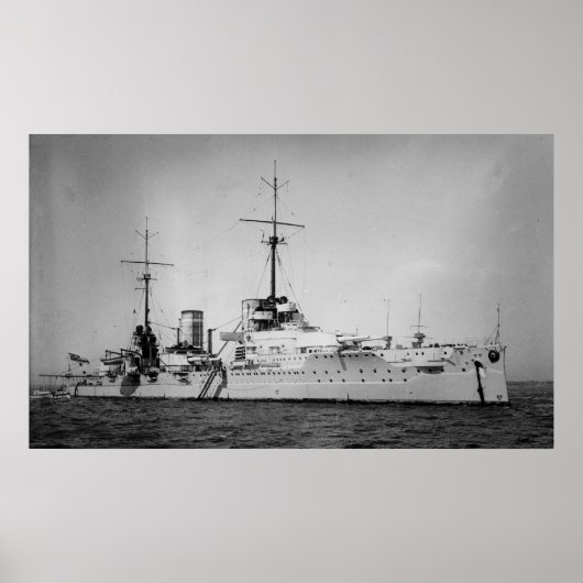 SMS Von der Tann Poster (Voorkant)