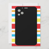 Sms-wedstrijd uitnodiging van de Birthday, Teenage (Achterkant)