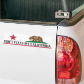 Sms'en niet naar mijn Californië Bumpersticker (Op Truck)