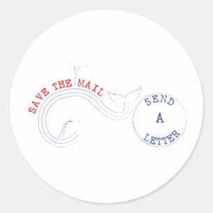 Sms'en? Puh-lease Ronde Sticker