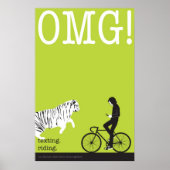 sms'en. rijden. poster (Voorkant)