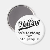 Sms'en voor ouderen magneet (Voorkant / Achterkant)