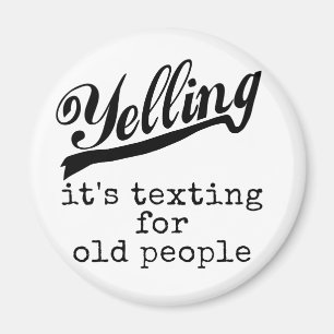 Sms'en voor ouderen magneet