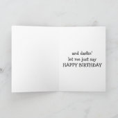 SMS'EN ZUIDELIJKE STIJL OM GELUKKIGE VERJAARDAG TE KAART (Binnen)