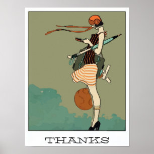 Sms'jes voor schoolkinderen, BEDANKT Poster