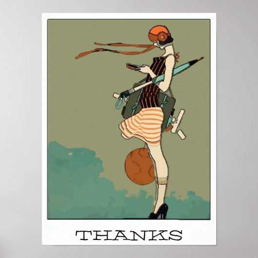 Sms'jes voor schoolkinderen, BEDANKT Poster (Voorkant)