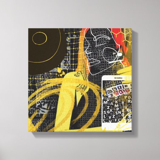 Sms'vrienden Canvas Afdruk (Voorkant)