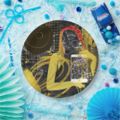 Sms'vrienden Papieren Bordje (Feest)