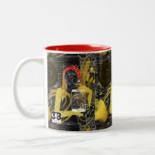 Sms'vrienden Tweekleurige Koffiemok (Links)