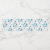 SMTHIN BLUE WATERFLES ETIKET (Enkel label)