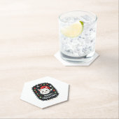 Smudge Cat Ugly Christmas Sweater (2) Kartonnen Onderzetters (Insitu)