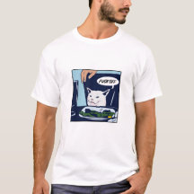 Smudge de kat meme grappig T-shirt