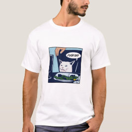 Smudge de kat meme grappig T-shirt