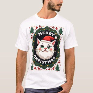 Smudge Kat Lelijke Kerst Trui (1) T-shirt