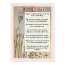 Smudge Prayer voor reinigingsenergie