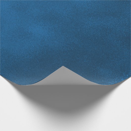 Smudge Styled Blue Cadeaupapier (Hoek)
