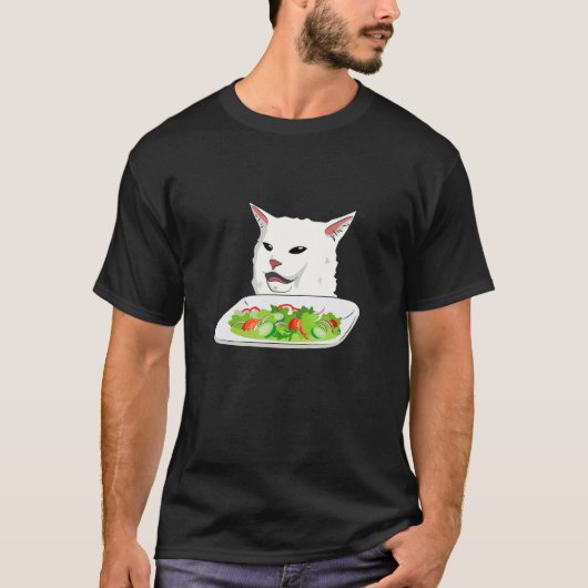 Smudge The Cat  Meme T-shirt (Voorkant)