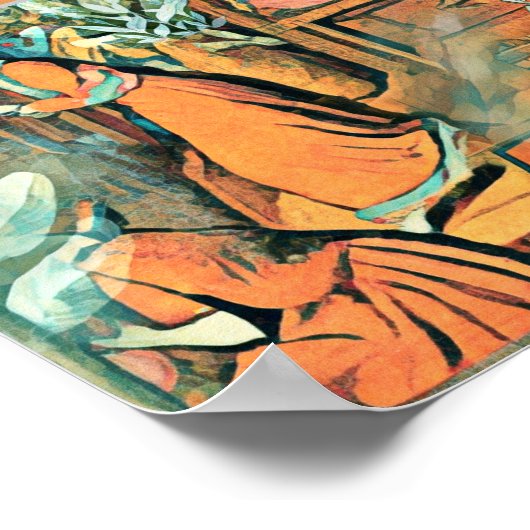 Smudging met Clary Sage Poster (Hoek)