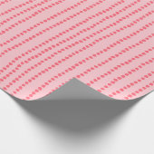 Smudgy Dotted Ink Stripes - verticaal patroon in r Cadeaupapier (Hoek)