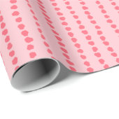 Smudgy Dotted Ink Stripes - verticaal patroon in r Cadeaupapier (Rol Hoek)