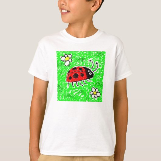 Smudgy Ladybug T-shirt (Voorkant)