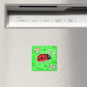 Smudgy lieveheersbeestje magneet (Insitu (Vaatwasser))