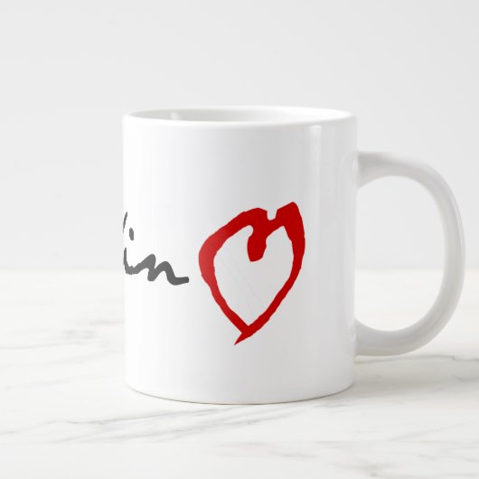 Smuffin Love Jumbo Mok (Rechts)