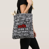Smuffin Shameless Word Cloud All-Over Print (C) Tote Bag (Dichtbij)