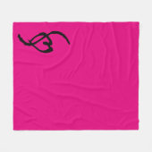 Smuffin Smut Mark Fleece Blanket Hot HOT Roze (Voorkant (Horizontaal))