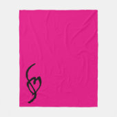 Smuffin Smut Mark Fleece Blanket Hot HOT Roze Deken (Voorkant)