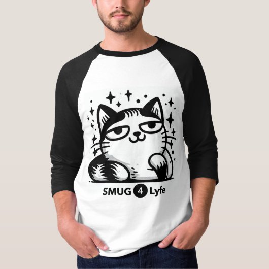 SMUG4Lyfe - Als je het voelt, laat het ze weten! T-shirt (Voorkant)