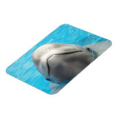 Smug Beluga Whale Flexibele Magnet Magneet (Linkerzijde)