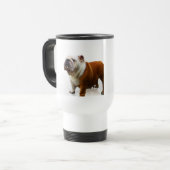 Smug Bulldog Travel Mug Reisbeker (Voorkant links)