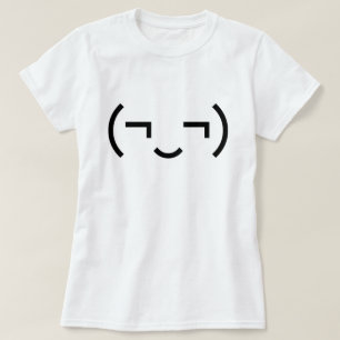 Smug Emoticon (¬‿¬) Japanse Kaomoji T-shirt