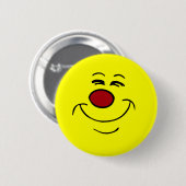 Smug Face Grumpey Ronde Button 5,7 Cm (Voorkant /achterkant)