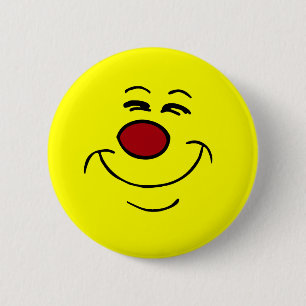 Smug Face Grumpey Ronde Button 5,7 Cm
