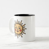 Smug Sun Tweekleurige Koffiemok (Voorkant links)