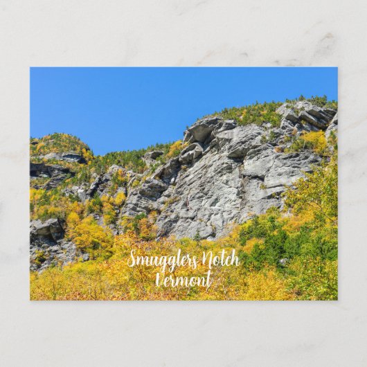 Smugglers Notch in Vermont Feestdagenkaart (Voorkant)