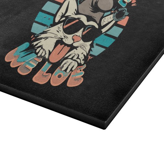 Smurf Cat - We Live We Love Snijplank (Hoek)