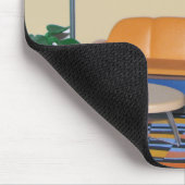 Smurf de Gerbil Mousepad Muismat (Hoek)