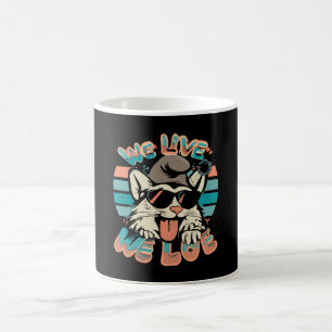 Smurf Kat - We Leven We Liefhebben Koffiemok