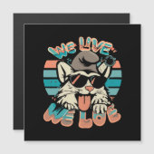 Smurf Kat - We Live We Love  (Voorkant / Achterkant)