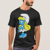 Smurfette Fited T-Shirt (Voorkant)