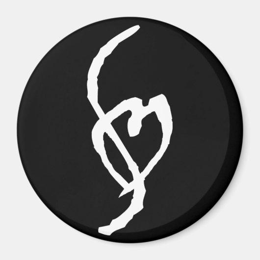 Smut Mark - Wit Magneet (Voorkant)