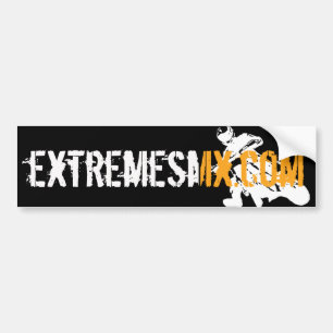 SMX Oranje Bumpersticker