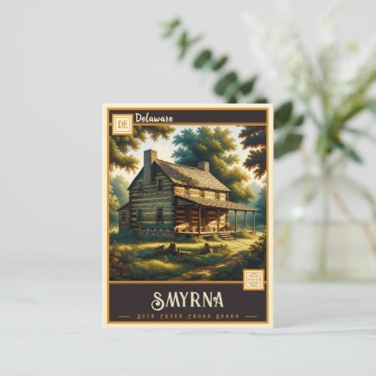 Smyrna, Delaware |  BRIEFKAART (Staand voorkant)